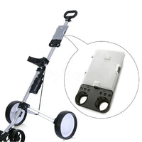 Golf cart trolley accessory holder