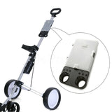 Golf cart trolley accessory holder