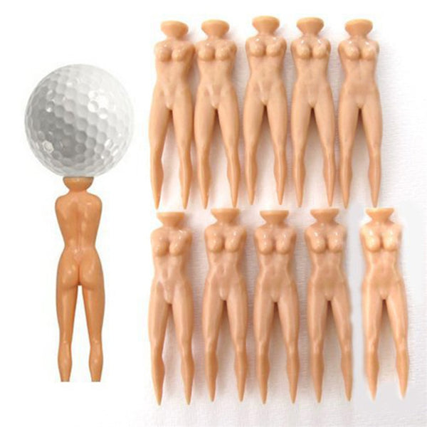 naked lady golf tee